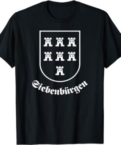 Wappen der Siebenbürger Sachsen "Siebenbürgen" T-Shirt Amazon