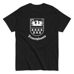 Klassisches Unisex T-Shirt "Transylvania" mit Siebenbürgen-Wappen