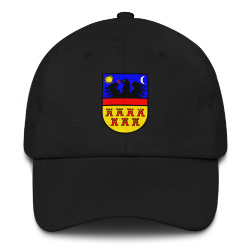 Base-Cap schwarz mit Siebenbürgen-Wappen