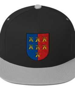 Alternative view of Flat Bill Cap mit Wappen der Siebenbürger Sachsen - gestickt