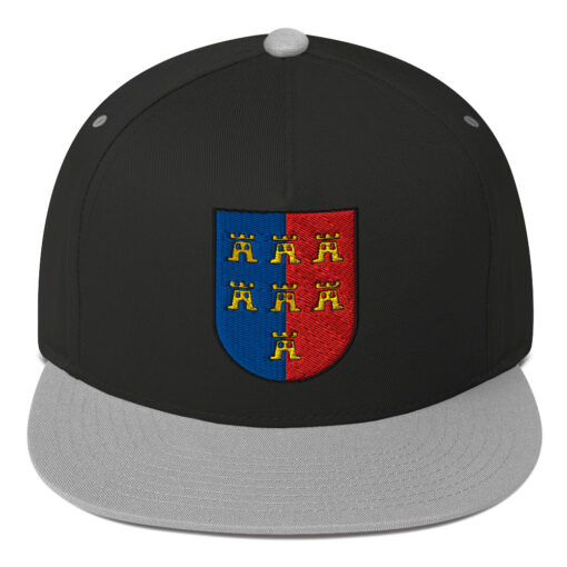 Flat Bill Cap mit Wappen der Siebenbürger Sachsen - gestickt – Bild 2