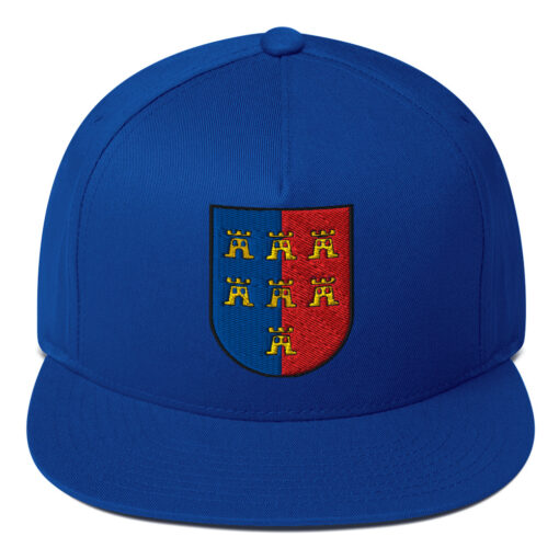Flat Bill Cap mit Wappen der Siebenbürger Sachsen - gestickt – Bild 3