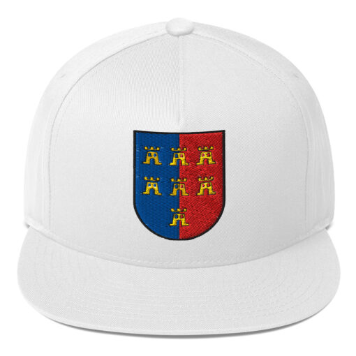 Flat Bill Cap mit Wappen der Siebenbürger Sachsen - gestickt – Bild 4