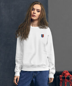 Alternative view of Unisex-Pullover mit dem Wappen der Siebenbürger Sachsen - gestickt