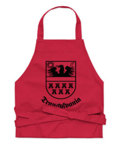 Alternative view of Schürze "Transylvania" mit dem Siebenbürgen-Wappen