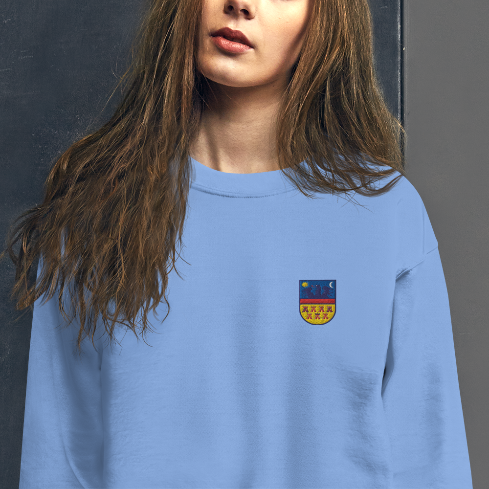 Unisex-Pullover mit dem Siebenbürgen Wappen – gestickt – Bild 18