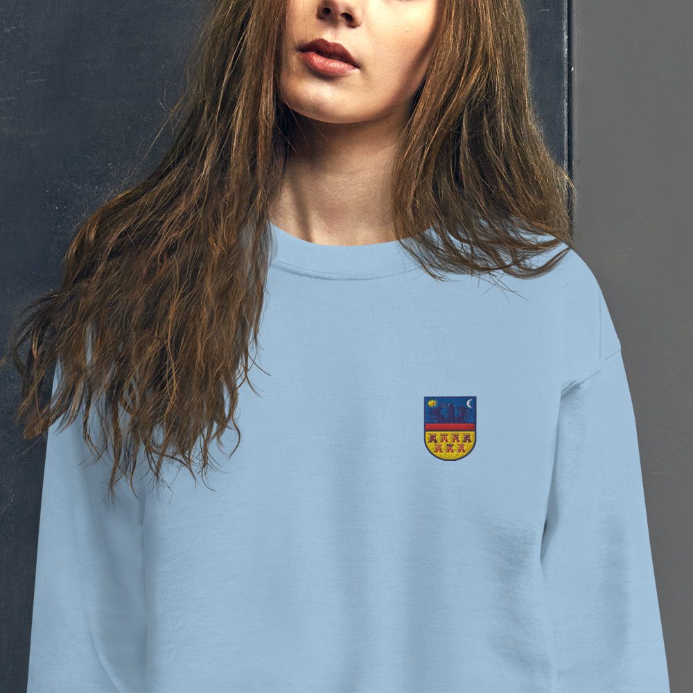 Unisex-Pullover mit dem Siebenbürgen Wappen – gestickt – Bild 19