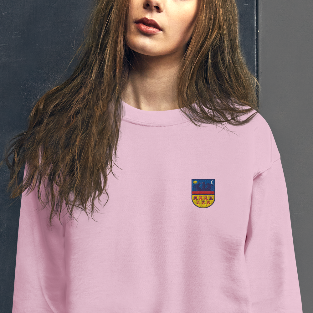 Unisex-Pullover mit dem Siebenbürgen Wappen – gestickt – Bild 25