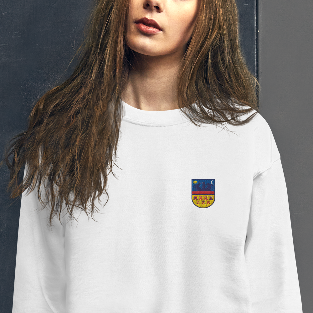 Unisex-Pullover mit dem Siebenbürgen Wappen – gestickt – Bild 27