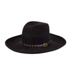 Traditioneller Roma-Hut schwarz