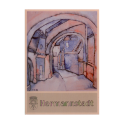 Aquarell Alt-Hermannstadt