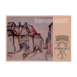 Aquarell Alt-Hermannstadt