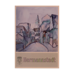 Aquarell Alt-Hermannstadt