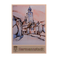Aquarell Alt-Hermannstadt