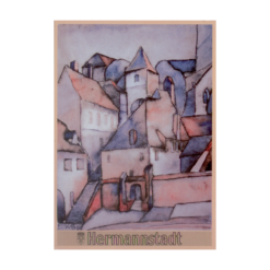 Aquarell Alt-Hermannstadt