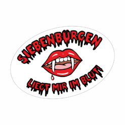 Aufkleber "Siebenbürgen liegt mir im Blut"