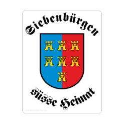 Aufkleber "Siebenbürgen süsse Heimat"
