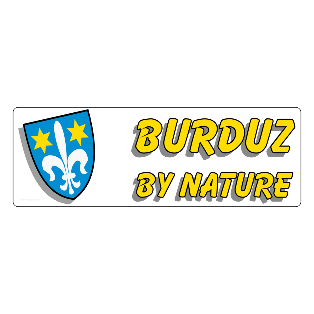 Aufkleber "Burduz by Nature"