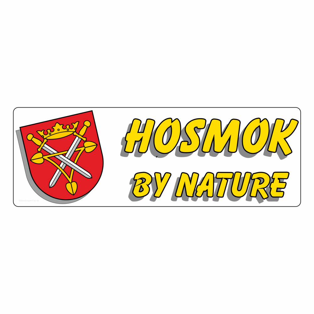 Aufkleber "Hosmok by Nature"