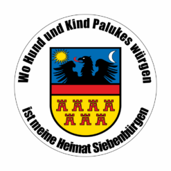 Siebenbürgen-Aufkleber mit lustigem Spruch