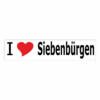 Aufkleber "I love Siebenbürgen" lang