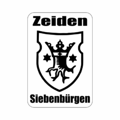 Aufkleber Wappen Zeiden