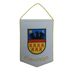 Gestickter Wimpel Wappen Siebenbürgen